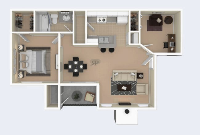 Floorplan - The Trails Apartments