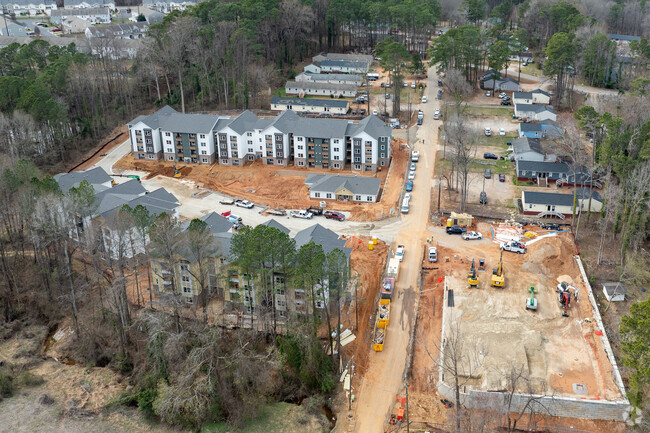 Aerial Photo - The Pines at Peach Road