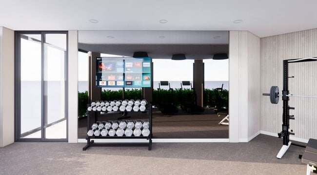 Gym - Cauley Residences