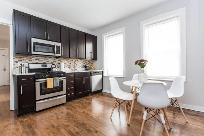 Updated kitchen with stainless steel appliances - 3819 w George st