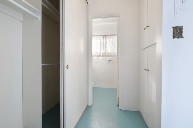 Lots of closet storage on both sides of hall. - 250 Linden Ave