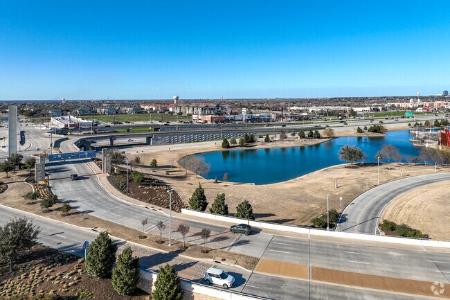 You have easy access to and from SR 121 along The Colony and Grandscape.