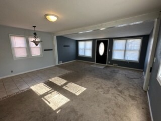 Living Room and Dining Room - 1605 W Shore Dr