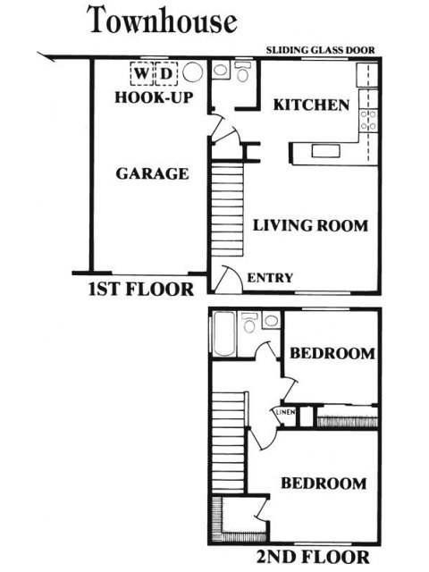 2BR/1.5BA - Creekside Village