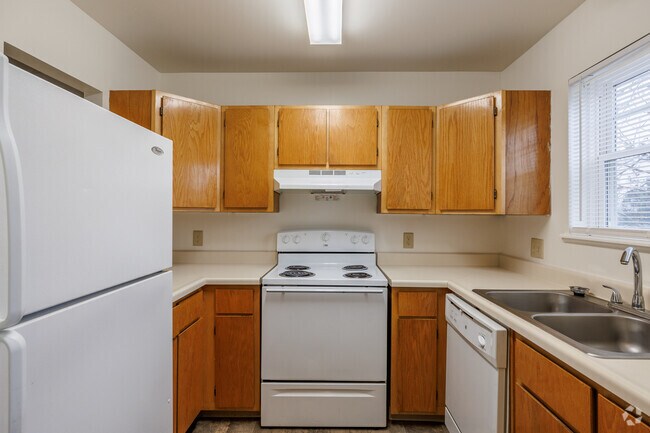 Apartamentos de 2 habitaciones y 1 baño con lavavajillas en unidades seleccionadas. - The Ledges