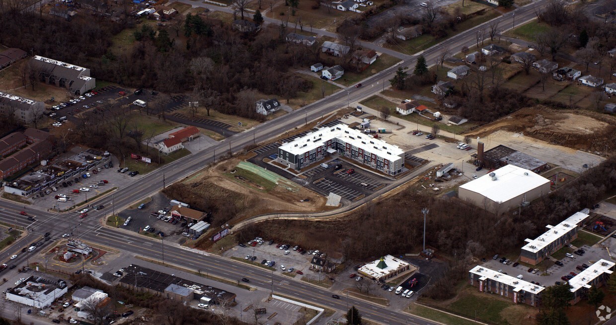 Aerial Photo - Scott Manor Apartments