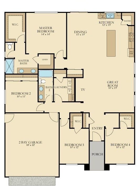 Foto del edificio - 833 S Manzanita St