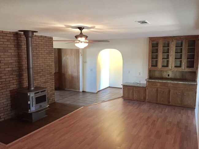 Cozy wood burning stove - 225 N Wisconsin St