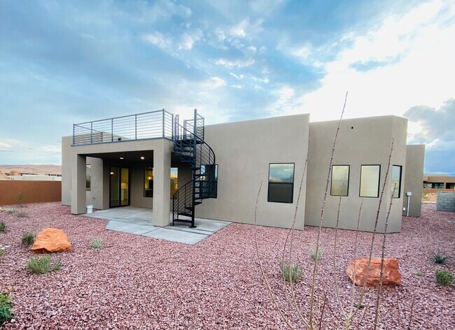 Roof top deck & Covered Porch - 3235 South Drifting Dunes Lane