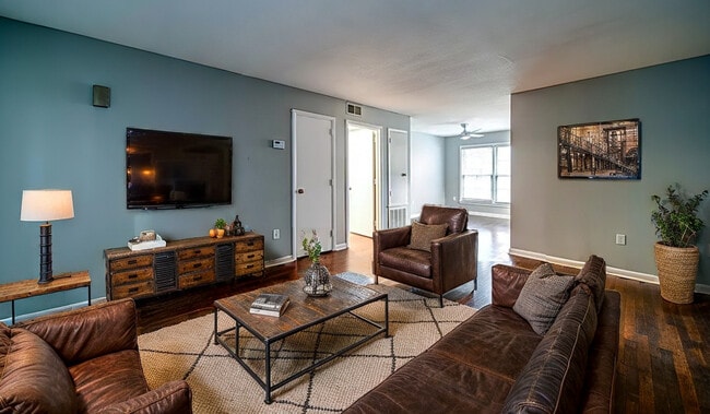 Spacious Living rooms at Courtyard on Main in Salisbury, NC - Courtyard on Main