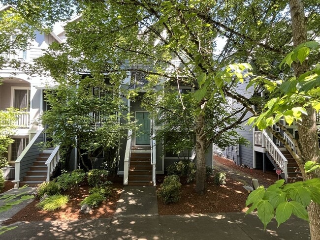 Photo - Modern 2 Bedroom + Bonus Room Townhome Near Nike with Dual En Suites, Balcony & Attached Garage