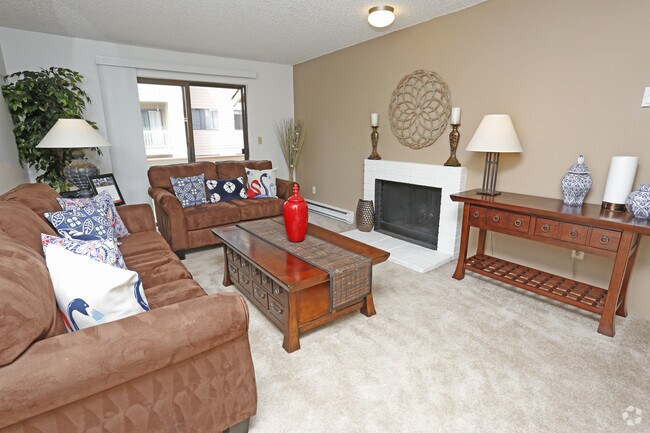 2 Bedroom Livingroom - Crystal Springs Apartments