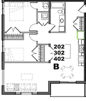 Photo du bâtiment - Apartment for Rent