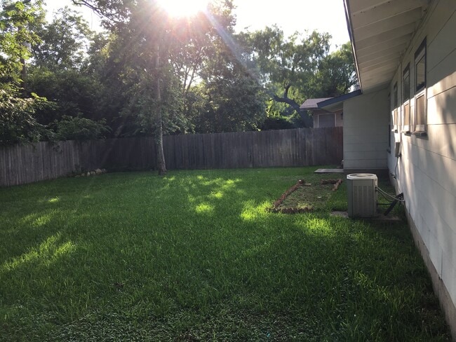 Backyard from the back of the master bedroom - 230 Middlebury Dr.