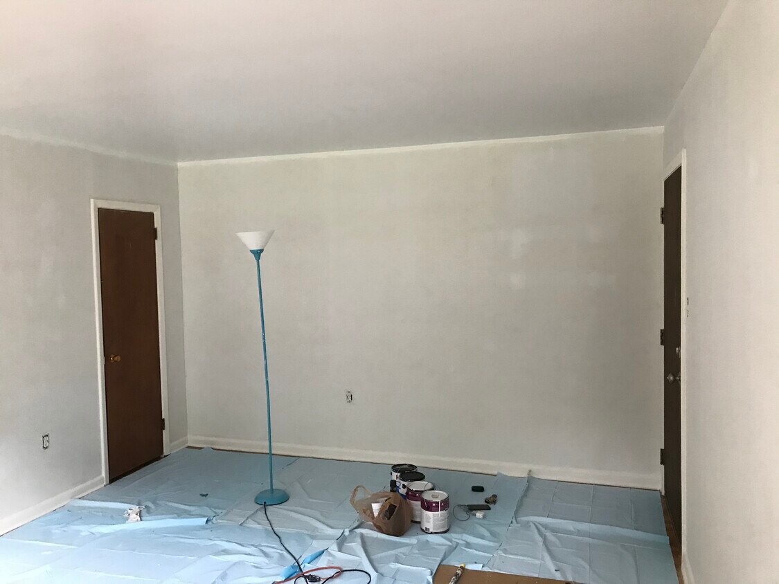 The apartment unit still under renovation. However, you are welcome to see it while we are working - 1100 Tyson Ave