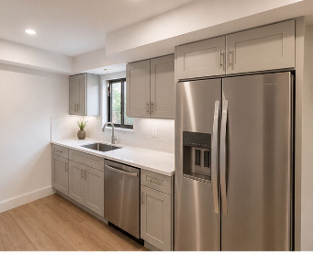 Foto del edificio - Modern Pet-Friendly 2BR in Washington Square with Parking, Balcony & In-Unit Laundry