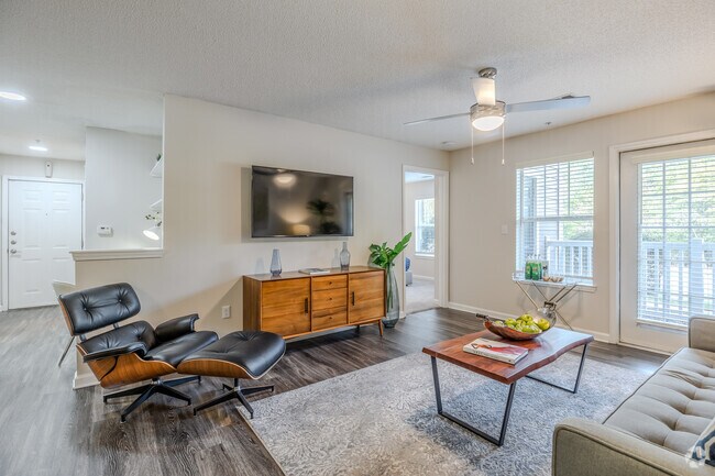 2 habitaciones, 2 baños, 109,5 m², sala de estar - Belle Vista Apartments