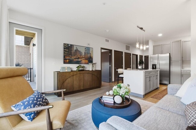 Sala de estar y cocina - The View at Rock Run Collection