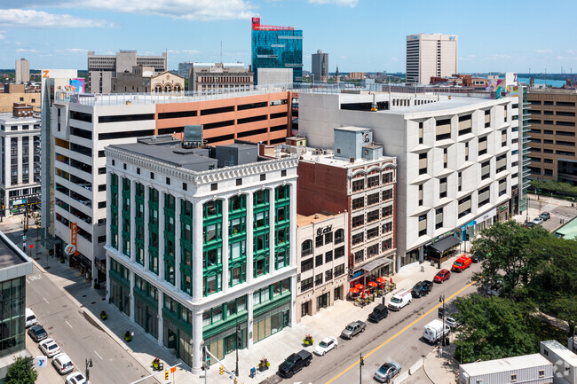 Aerial Photo - Library Lofts