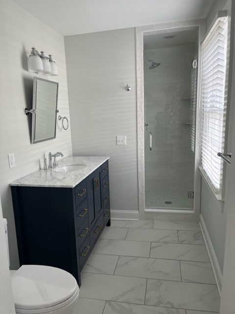 Completely renovated bathroom - 445 Whitaker St