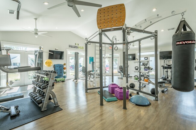 Fitness Center at Hawthorne at Lily Flagg in Huntsville, AL - Hawthorne at Lily Flagg