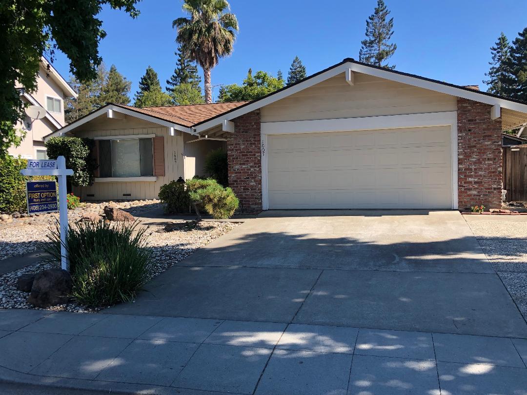 1007 Azalea Dr, Sunnyvale, CA 94086 House Rental in Sunnyvale, CA