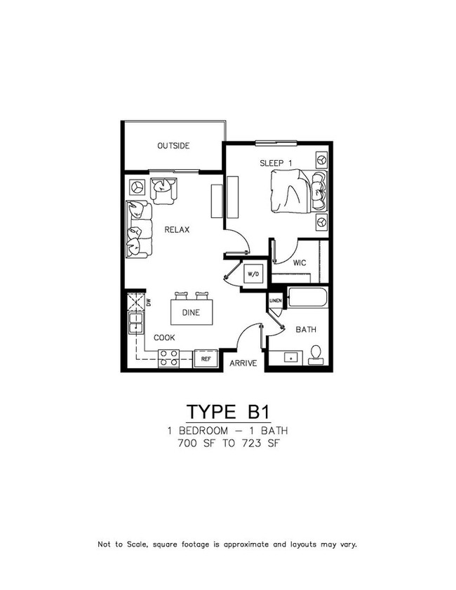Building Photo - Unit Type: B1 | 1 Bedroom | 1 Bathroom