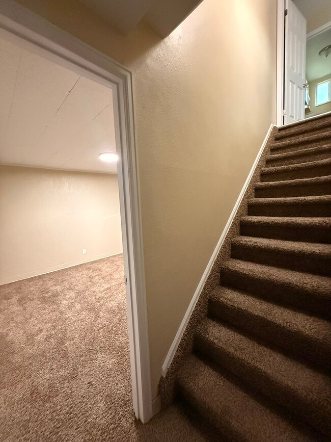 Basement stairs - 1522 Rainier Dr