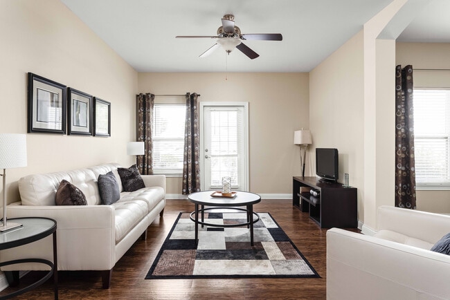 Inviting Living Room - Autumn Breeze Apartments