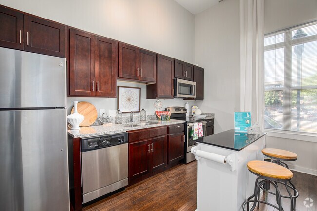 Hudson - 1 dormitorio, 1 baño - 595 pies cuadrados - Cocina - Vista Cameron Harbor