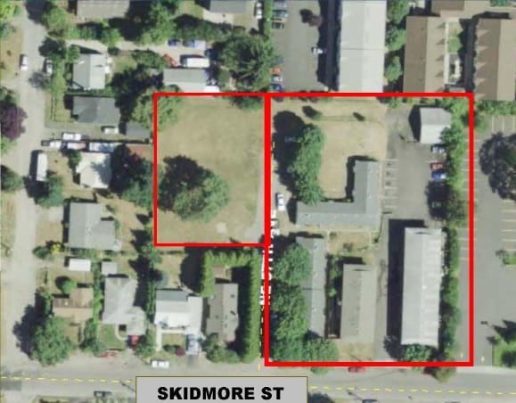 Aerial Photo - Markwell/Annex Apartments