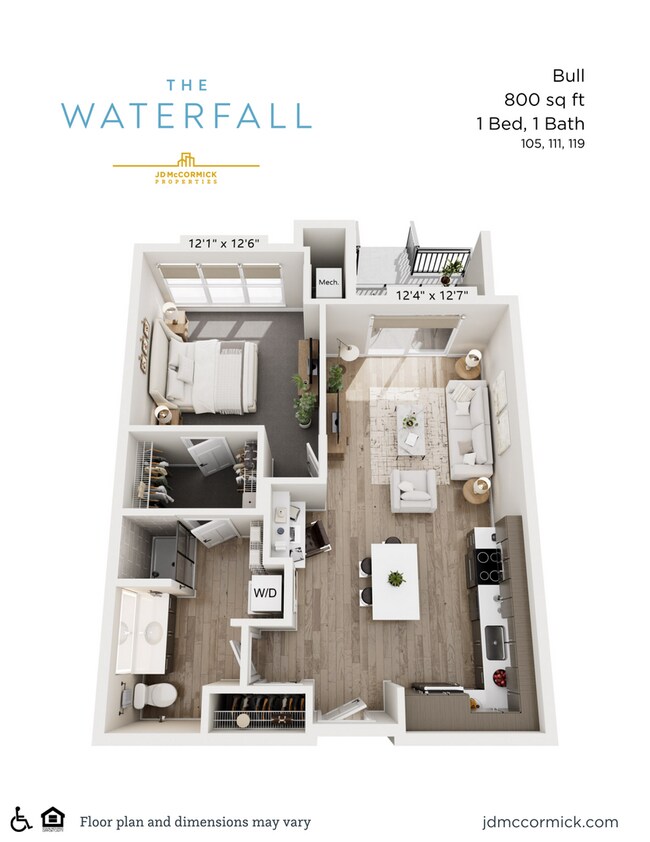 Interior Photo - The Waterfall