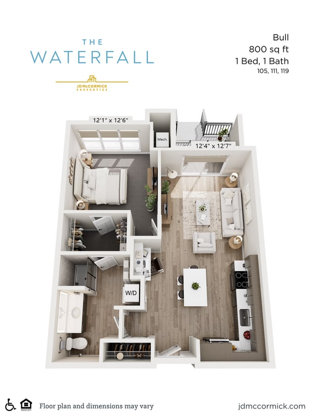 Interior Photo - The Waterfall