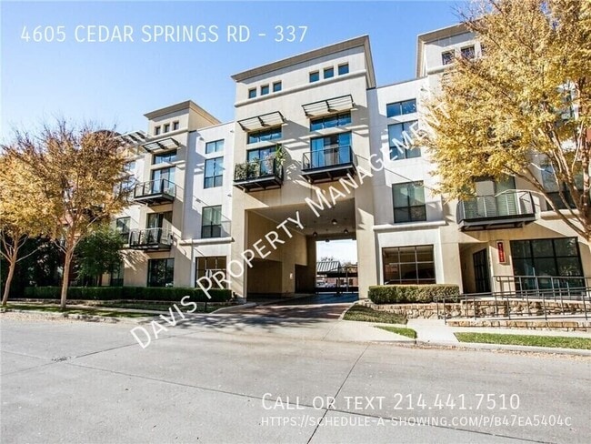 Foto del edificio - 4605 Cedar Springs Rd
