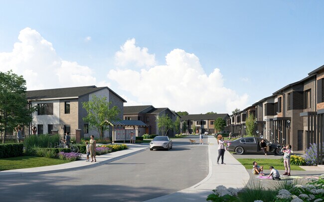 Communauté au niveau de la rue - MPV Parkfield Towns