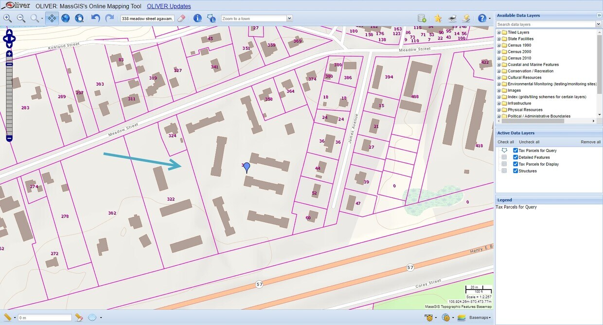 Plat Map - 338 Meadow St
