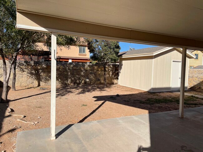 Back yard - 14319 Spanish Point Dr