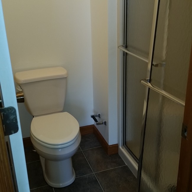 master shower and toilet compartment - 548 W New Castle St