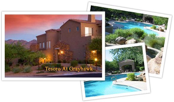 Vista lateral de la propiedad - entrada - 19475 N Grayhawk Dr