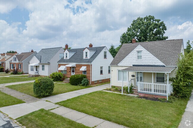 Luscious green lawns and friendly neighbors in Maple Heights.