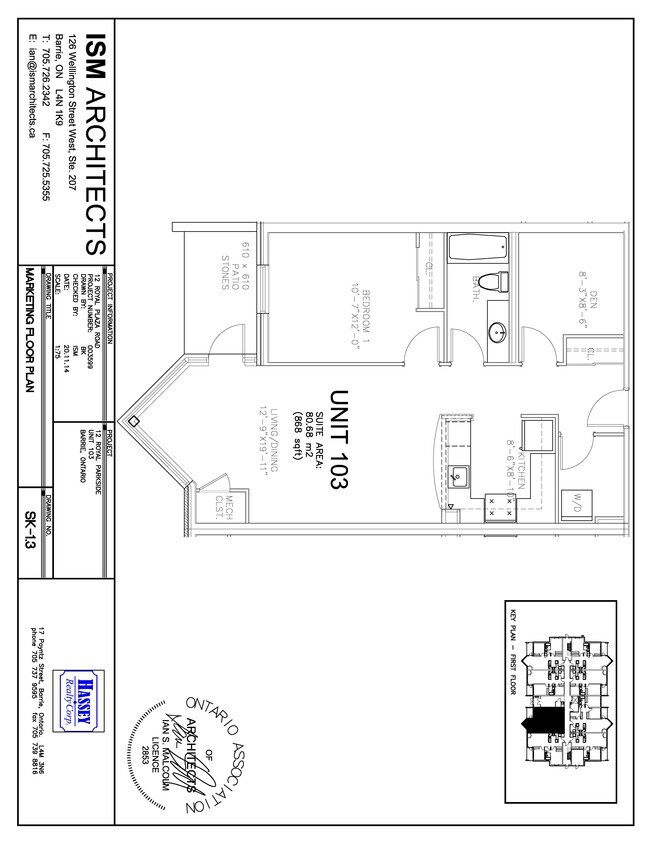 12 Royal Parkside Dr Unit 103, Barrie, ON L4N 3H3 Apartments 12 Royal