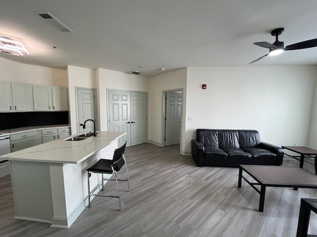 2 Bed 2 Bath Plus - Open Living Room - Element Apartments at Highland
