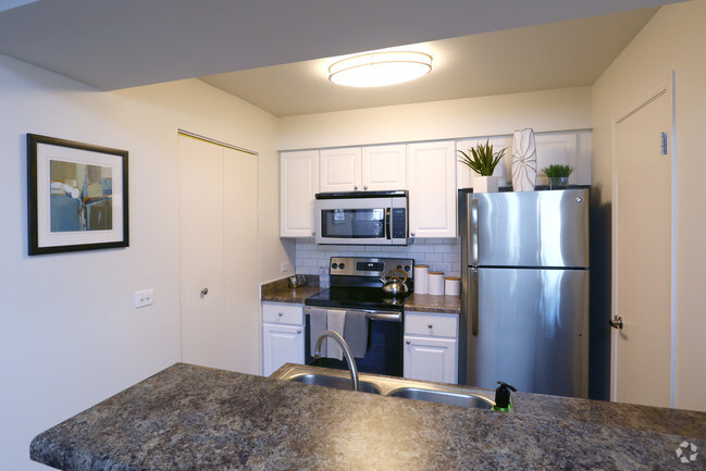 1BR, 1BA - Aspen - Kitchen - The Mark