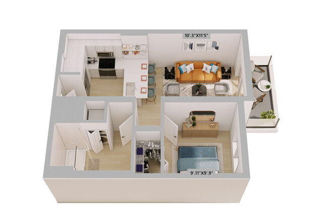 Foto del interior - The Spruce