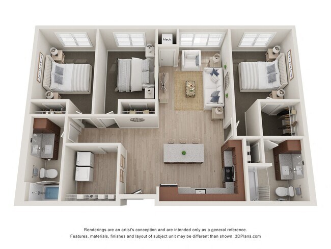 Interior Photo - The Landing at Amber Fields