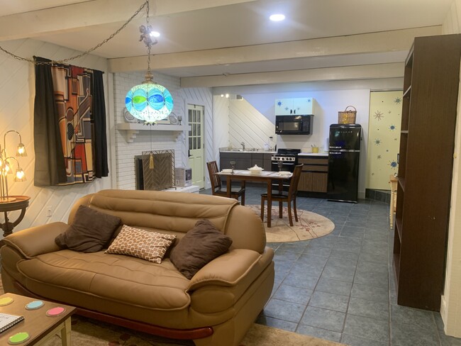 View From Living Area into Kitchen Area - 1925 Charlotte Dr