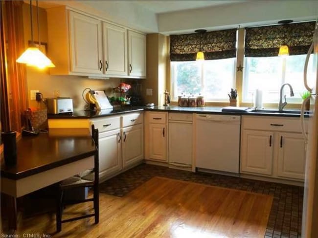 Kitchen with granite countertop includes dishwasher and trash compacter - 3 Wickhams Fancy