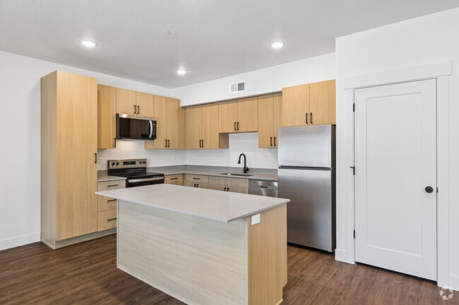 1 dormitorio, 1 baño - 737 pies cuadrados - Cocina - H Lofts