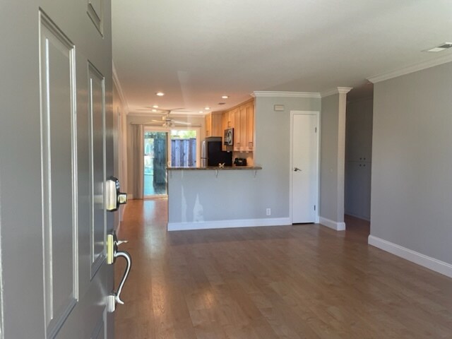 Entry to freshly painted unit - 53 Kuhl Ct