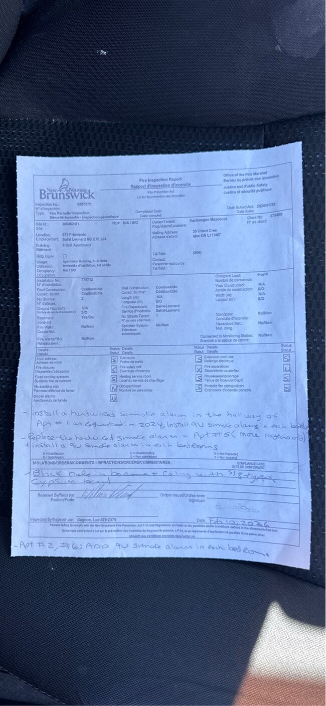 Photo du bâtiment - 671 Rue Principale